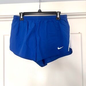Nike Mens Blue & White 2" Dri-Fit Lined Athletic Running Shorts 835877-494- Sz L